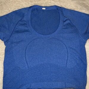RARE ROYAL BLUE SZ 6 Swiftly Tech Shirt Lululemon